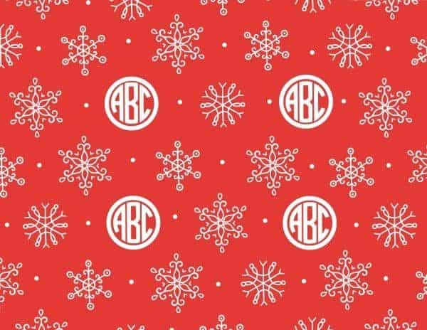 red and white Christmas paper