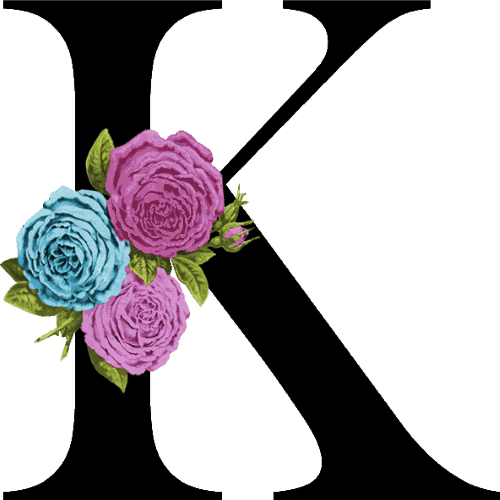 Letter K Monogram | Customize Online | Instant Download