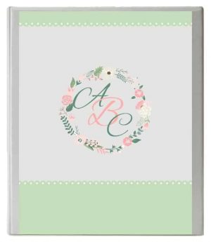 Free Monogram Binder Cover | Customize Online | Instant Download