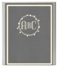 Free Monogram Binder Cover | Customize Online | Instant Download