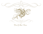 Free Customizable Monogram Frames And Borders Instant Download