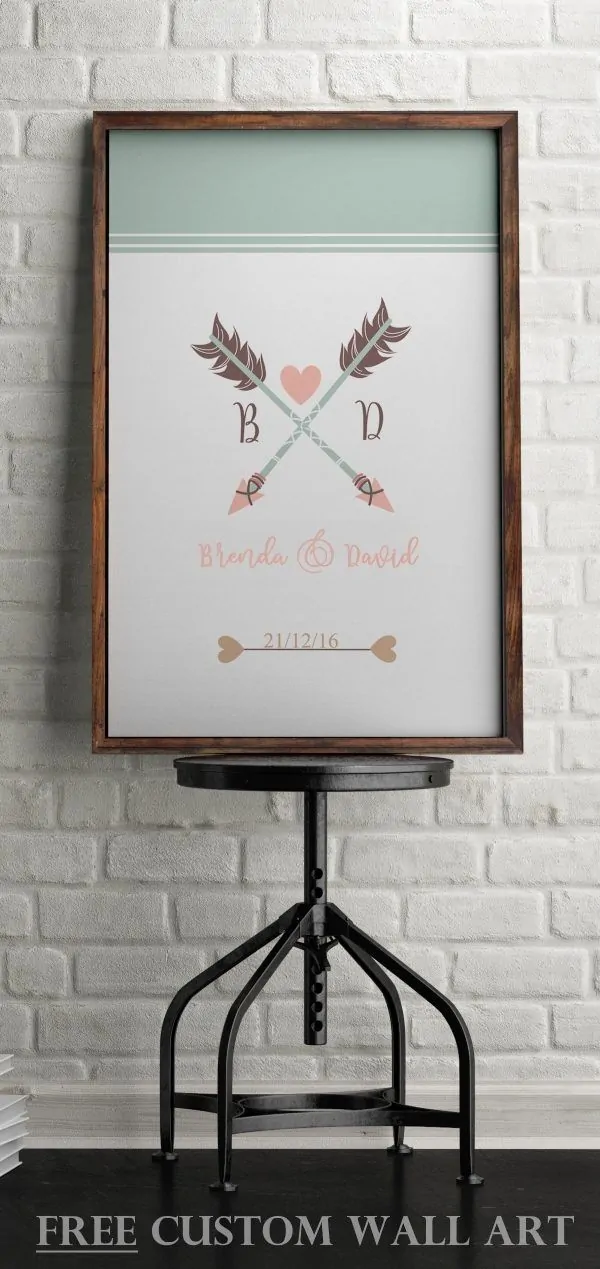 arrow wall art