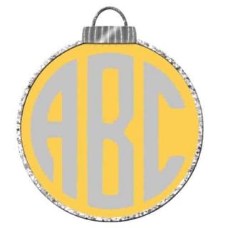 Free Christmas Monogram