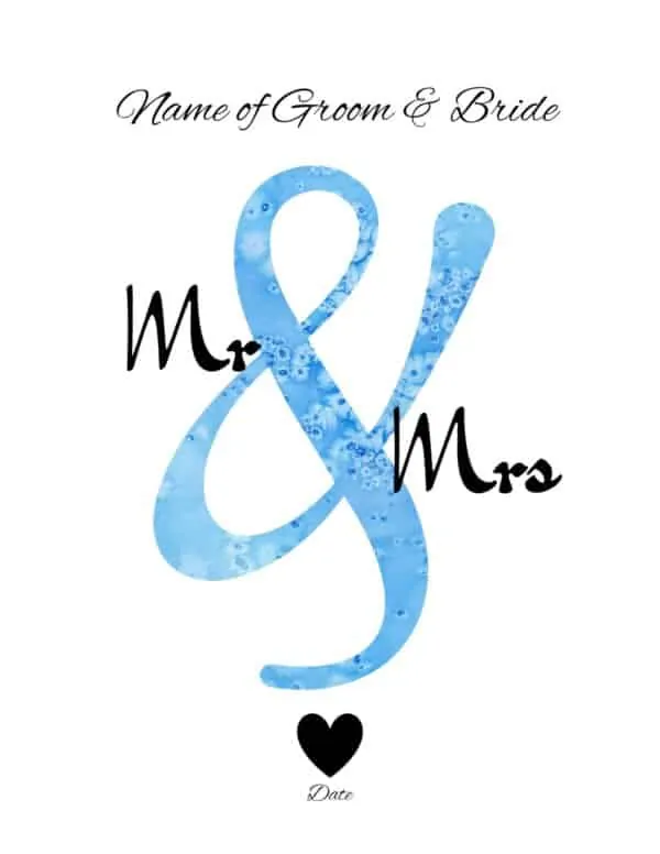 wedding signs