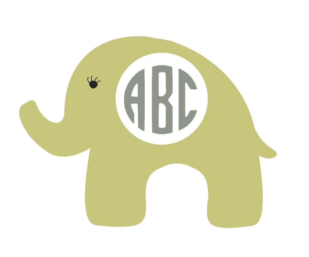 Download Free Elephant Monogram Create Online Download Instantly