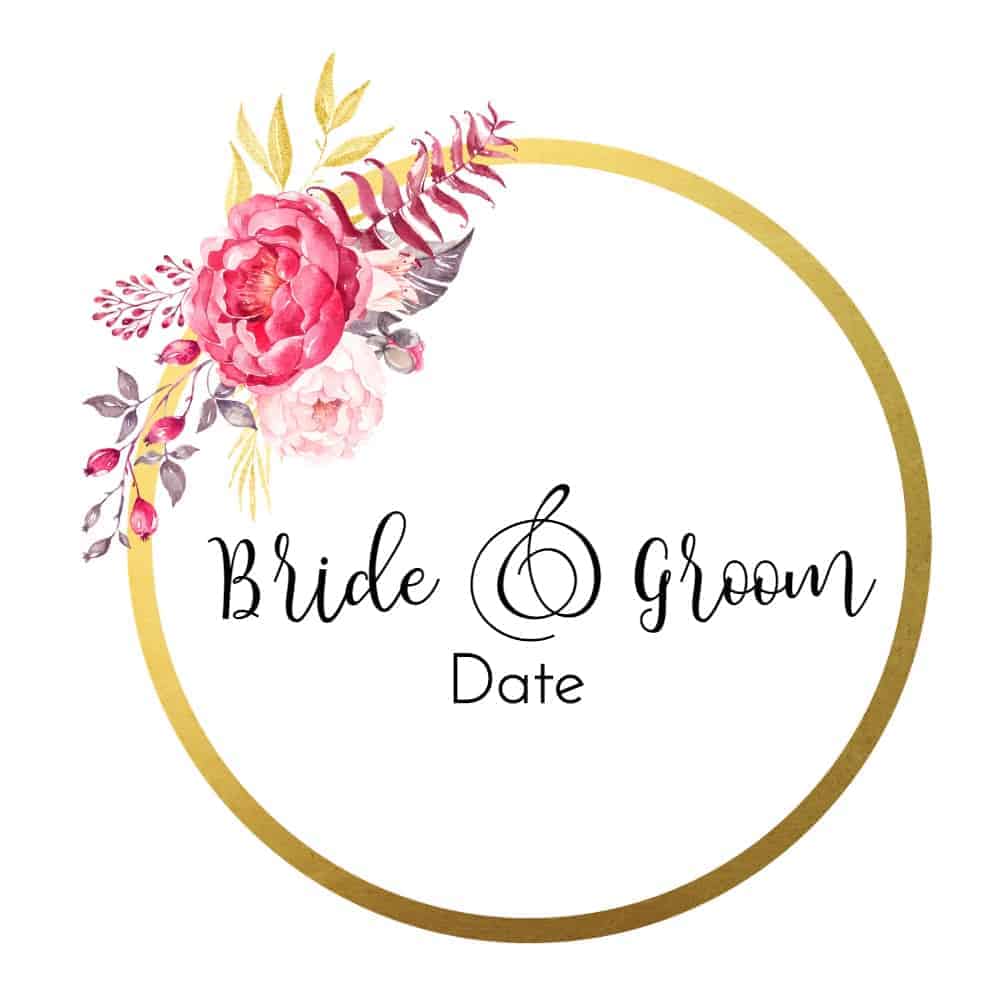 Modern, wedding, monogram, flower, logo design, Floral templates