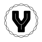 circle monogram initial