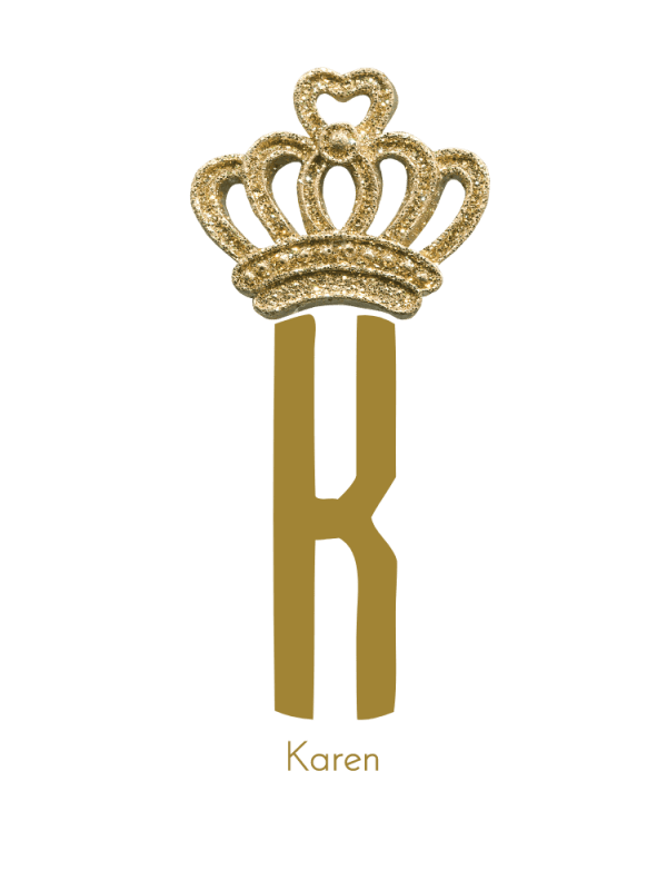 Letter K Monogram | Customize Online | Instant Download