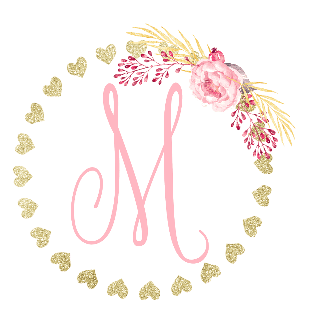 Letter M Monogram | Customize Online | Instant Download