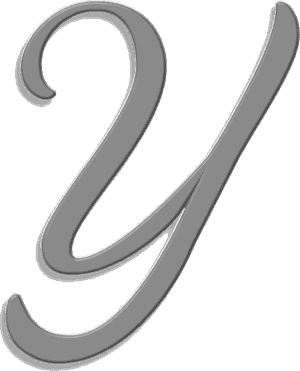 Letter Y Monogram | Customize Online | Instant Download