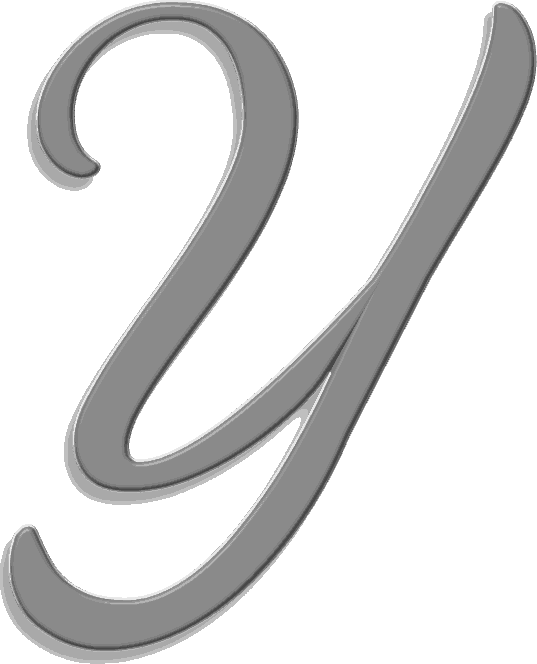 Letter Y Monogram | Customize Online | Instant Download