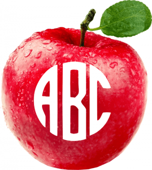 apple monogram 19