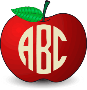 apple monogram 25