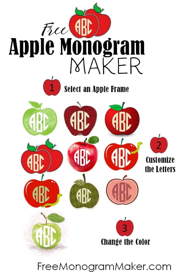 Free circle monogram generator