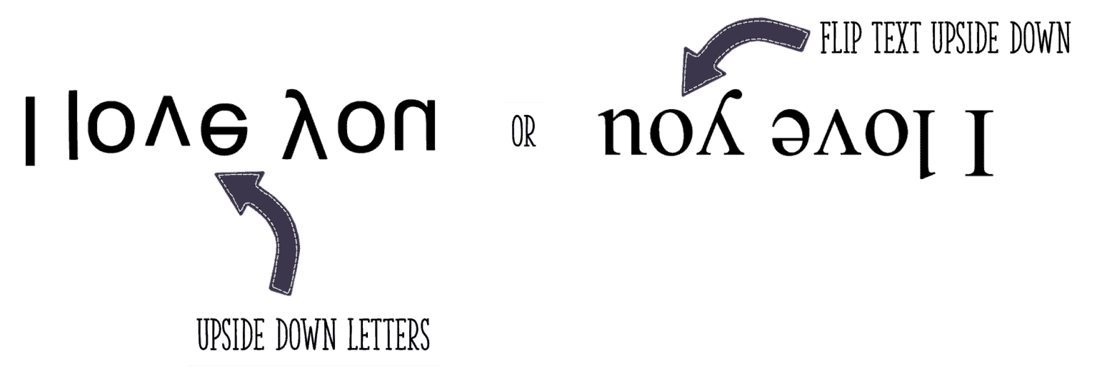 Online Upside Down Text Generator Flip Letters or Words