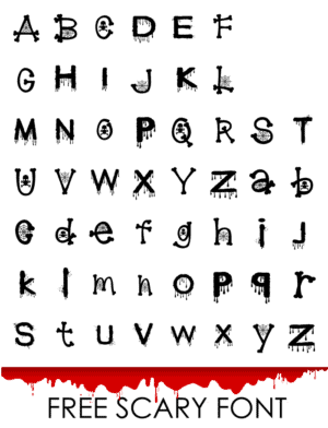 Scary Font Generator