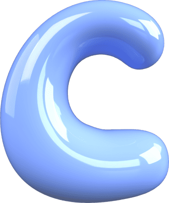 Bubble Letter C