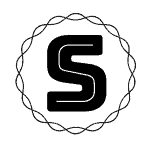 Initial S with a Round Frame