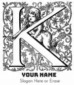 Vintage Letter K