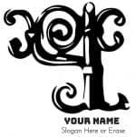 Vintage Initial Y