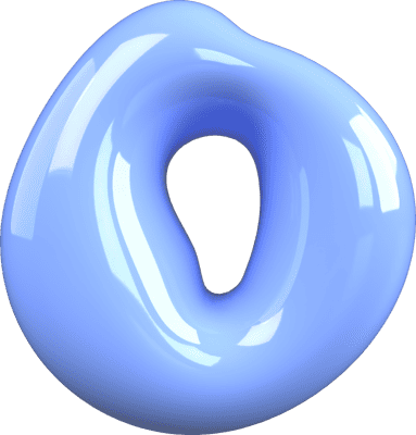 Bubble Letter O