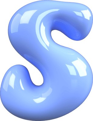 Bubble Letter S