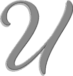 Interlocking Initial U