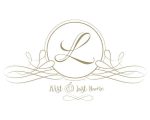 Pretty Gold Frame with the Letter L