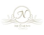 Vintage Initial N with a Square Frame