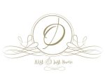 Pretty Gold Frame with the Initial O