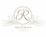 Pretty Gold Frame with the Initial R