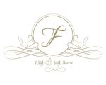 Pretty Gold Frame with the Letter F