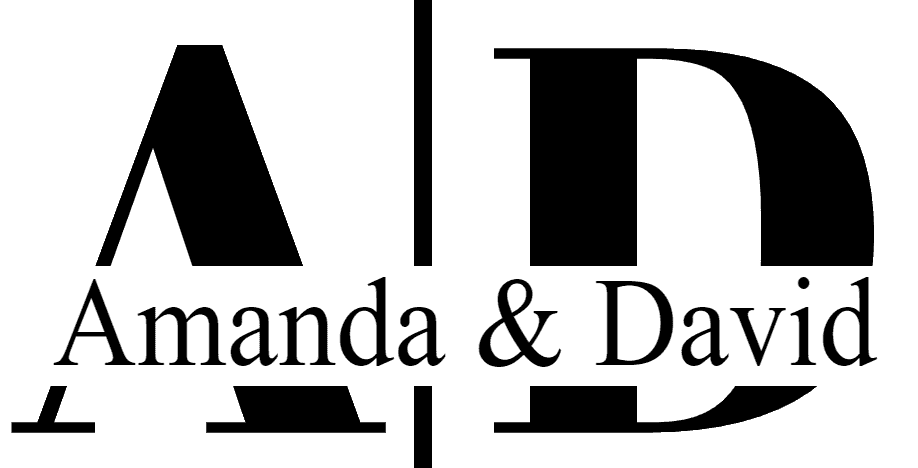 Couple's Monograms (2 Initials and Names in the Middle)