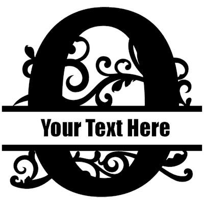 Split Letter - O