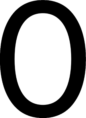 Fishtail Monogram Font - O