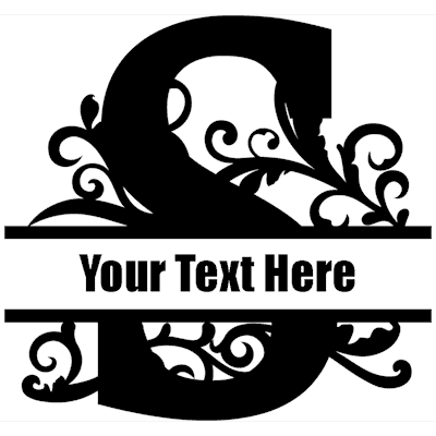 Split Letter - S