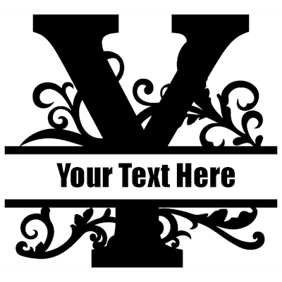 Split Letter - Y
