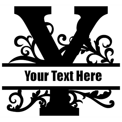 Split Letter - Y