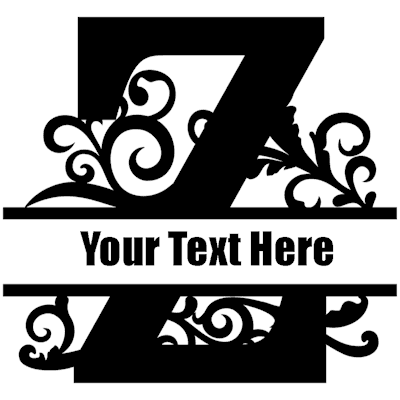Split Letter - Z